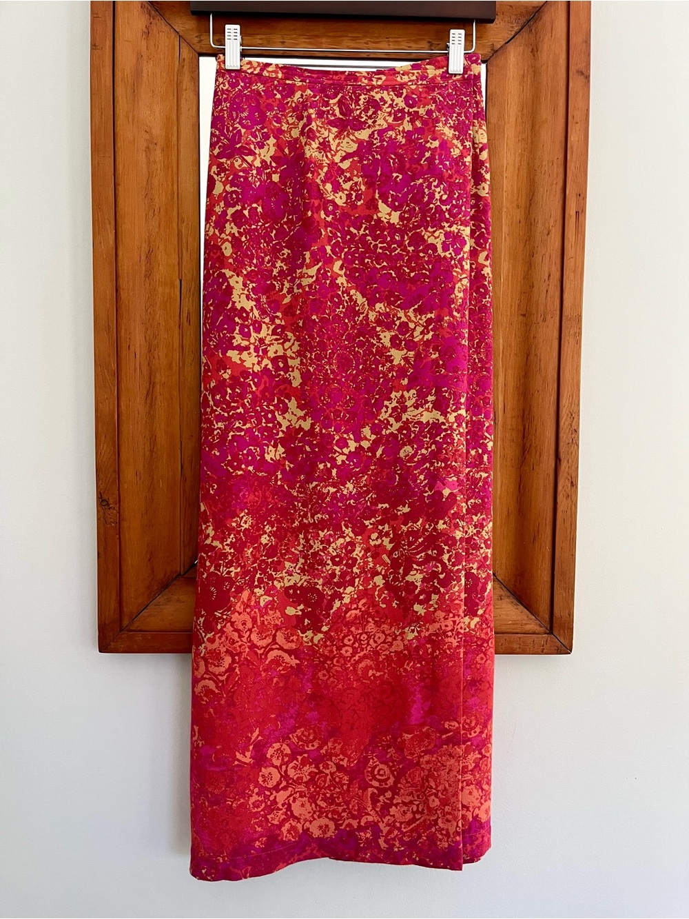 1990s/Y2K Vintage Bohemian Wrap Skirt Sigrid Olsen